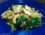 Pad See Ew noodles green leaf pork